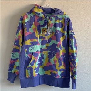 RIPNDIP X TEDDY FRESH CAMO HOODIE
